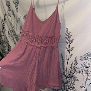 Size medium pink romper from altrd state